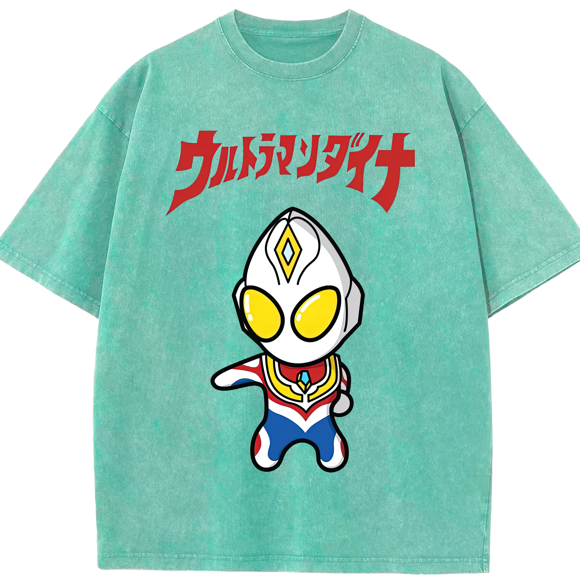（画像用） ウルトラマン Ultraman 綿100% ヴィンテージ風 半袖Tシャツ（フロントプリント）